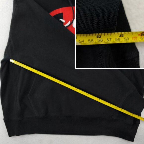 Champion Reverse Weave Hoodie Japanese Embroidered Sweatshirt Katakana Men Large - Picture 9 of 14